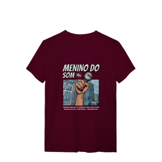 Nome do produto Camisa Menino do Som Microfone Prata