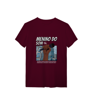 Nome do produto Camisa Menino do Som Microfone Preto