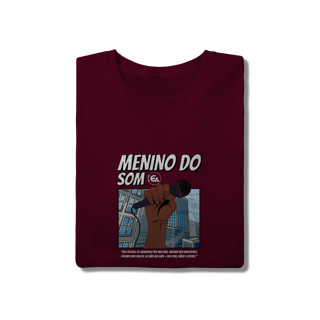 Nome do produto Camisa Menino do Som Microfone Preto