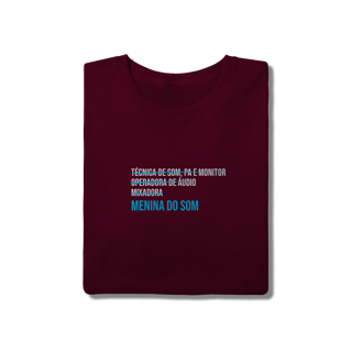 Nome do produto Camisa Menina do Som Riscada