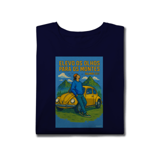 Nome do produto Camiseta Elevo os Olhos Plus Size | Sl 121:1