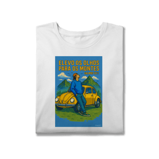 Nome do produto Camiseta Elevo os Olhos Plus Size | Sl 121:1