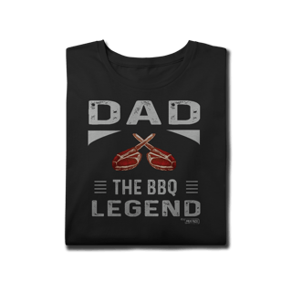Nome do produto BBQ Legend (pai)  - T-Shirt XXG