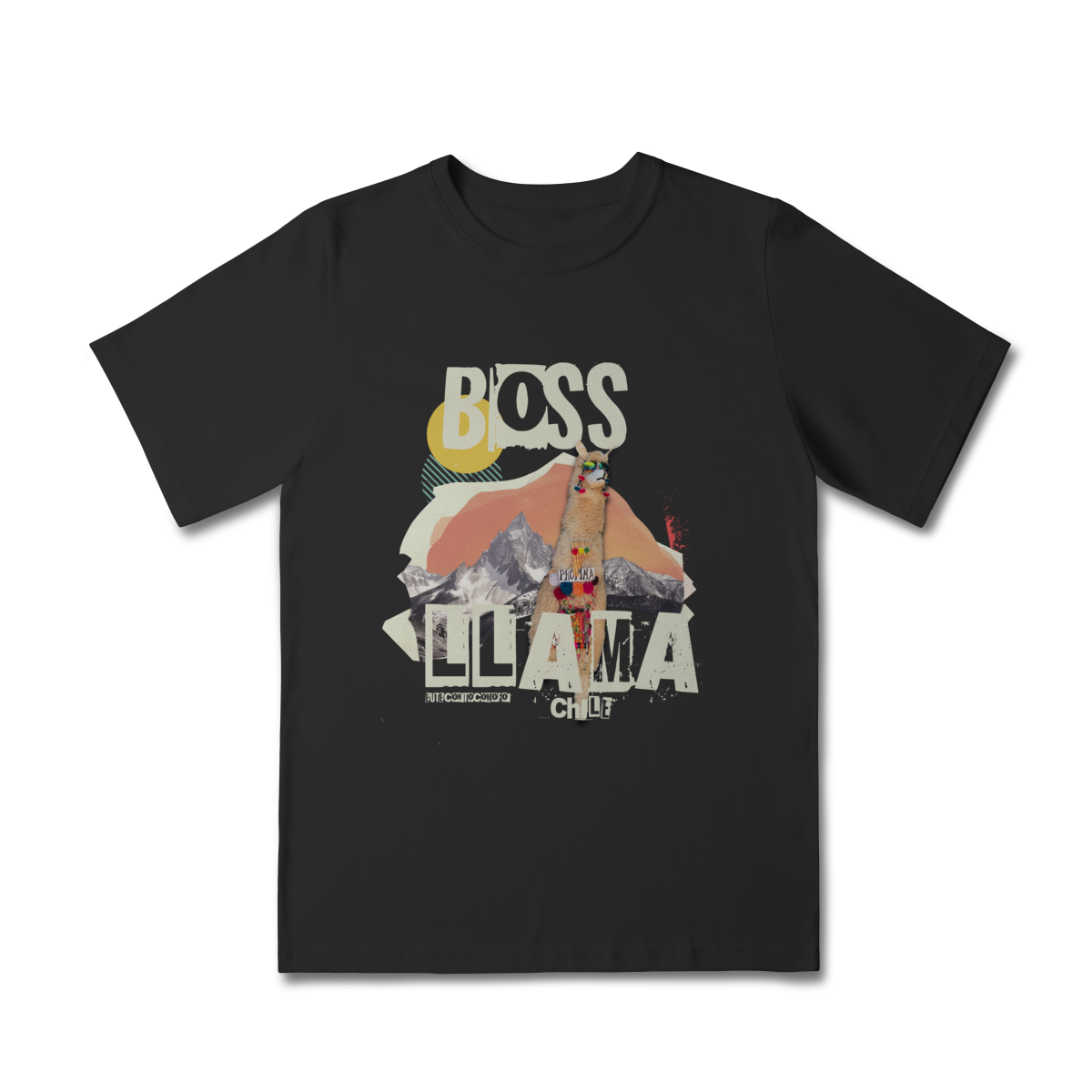 Nome do produto: Camisa Infantil LLama Boss