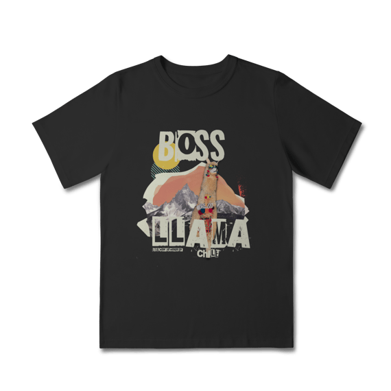 Camisa Infantil LLama Boss