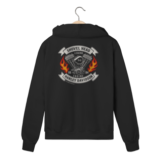 Nome do produto Moletom Zíper Motor Shovelhead Halrey