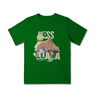 Nome do produto Camisa Infantil LLama Boss