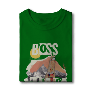 Nome do produto Camisa Infantil LLama Boss