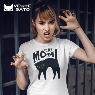 Cat Mom Black (Classic)