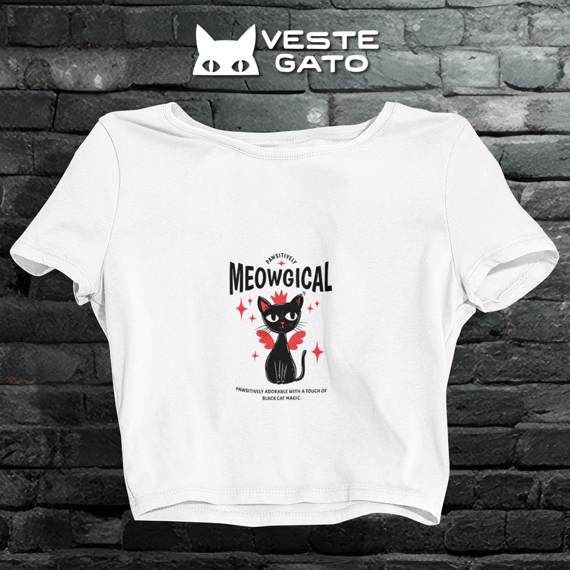 Cropped Meowgical Pawsitively