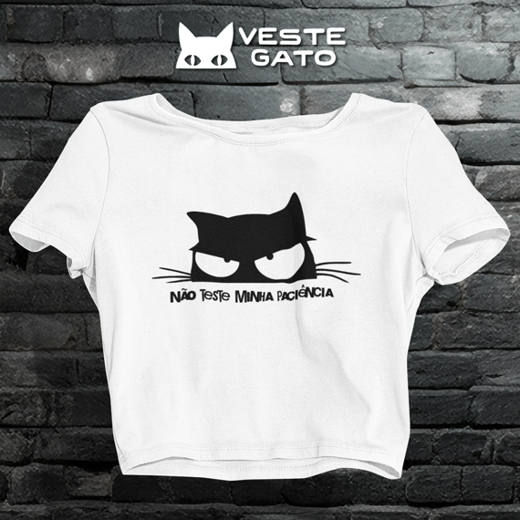Cropped Sem Paciência