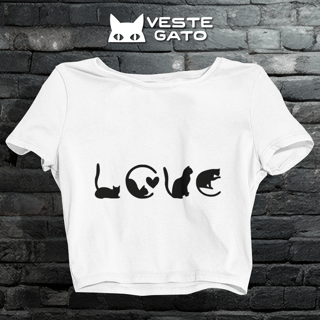 Cropped Love Cat