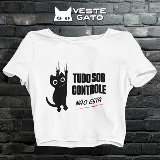 Cropped Tudo Sob Controle