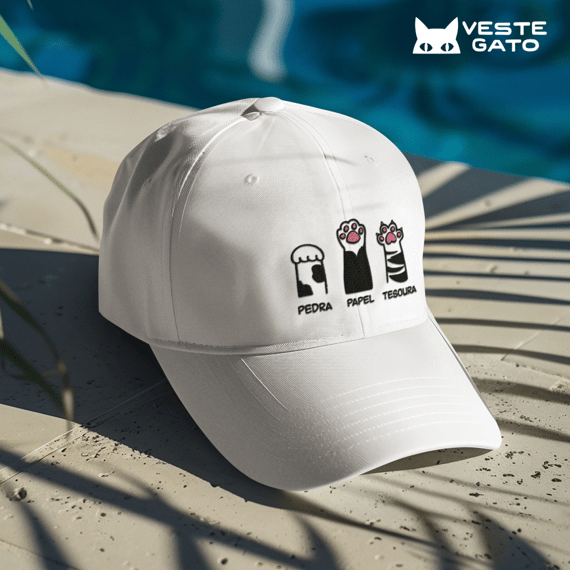 Boné Pata, Papel e Tesoura