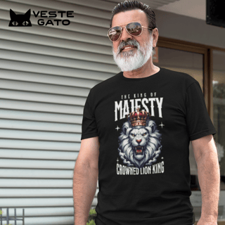 The king of majesty - Crowned lion king (Quality)
