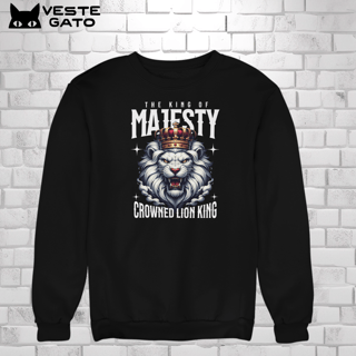 The king of majesty - Crowned lion king