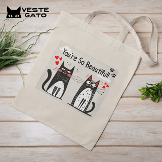 EcoBag Casal de Gatos - You