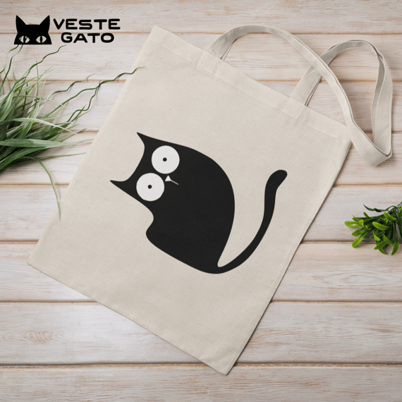 EcoBag Gato Curioso