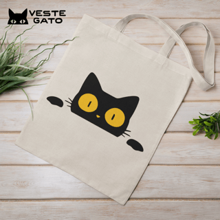EcoBag Big Eyes Cat
