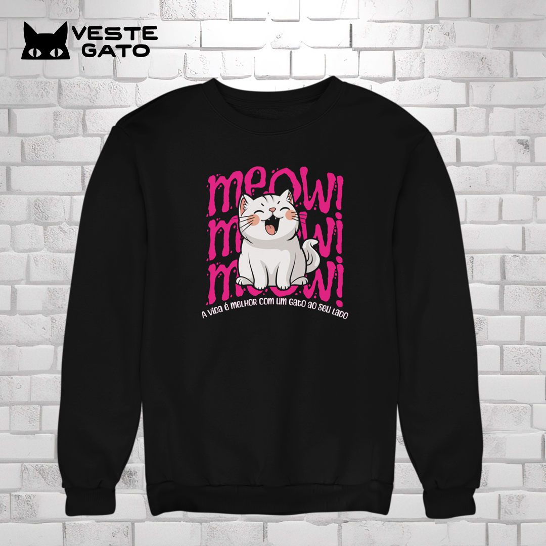 Nome do produto: A vida é melhor com Gatos