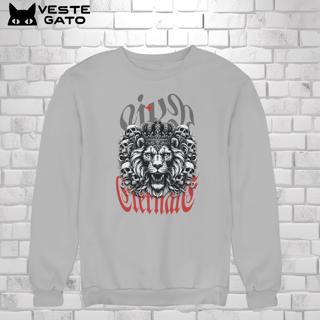 Nome do produtoLeão Rugindo com Coroa e Caveiras