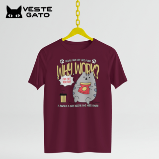 Nome do produtoWhy Work? Relax and let life purr (Quality)