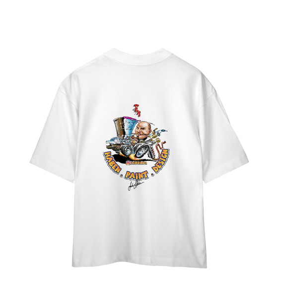 Camiseta Oversized - pinstriping 