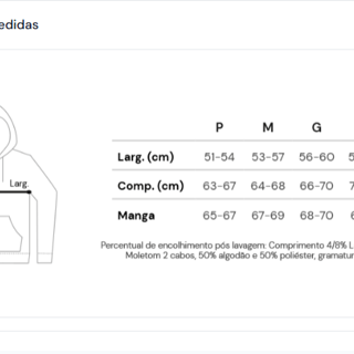 Nome do produto Moletom Prime Com Zíper - Cartoon Custom