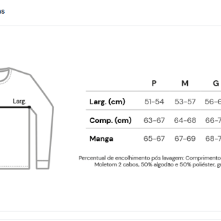 Nome do produto Moletom Prime Fechado - Cartoon Custom