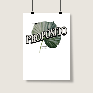 Nome do produto PÔSTER PROPÓSITO