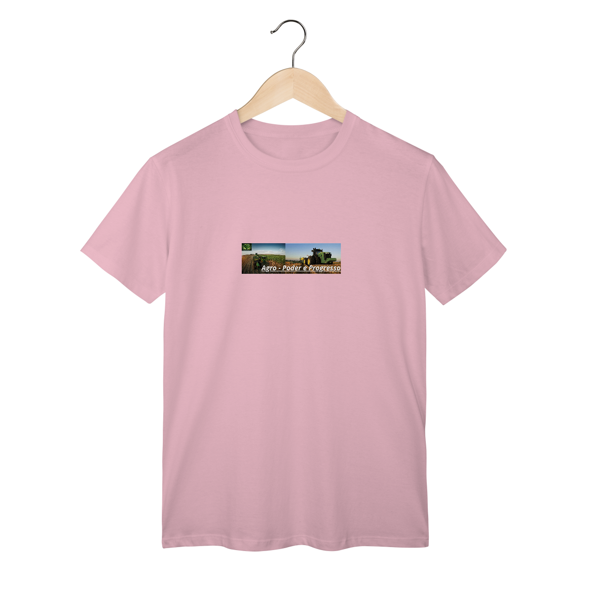 Nome do produto: Camiseta Estampada - Agro Poder e Progresso!