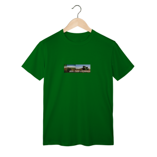Nome do produto Camiseta Estampada - Agro Poder e Progresso!