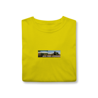 Nome do produto Camiseta Estampada - Agro Poder e Progresso!