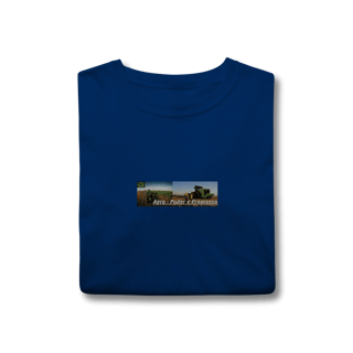 Nome do produto Camiseta Estampada - Agro Poder e Progresso!