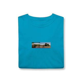 Nome do produto Camiseta Estampada - Agro Poder e Progresso!