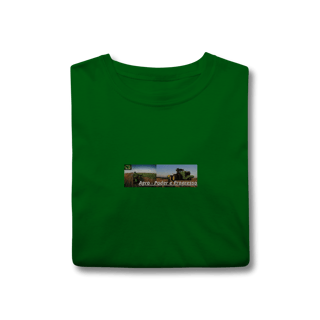 Nome do produto Camiseta Estampada - Agro Poder e Progresso!