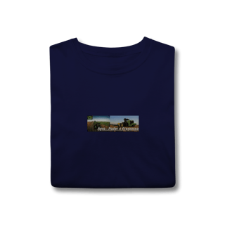 Nome do produto Camiseta Estampada - Agro Poder e Progresso!