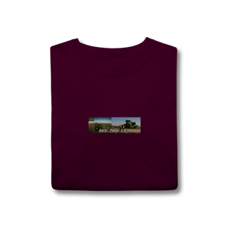 Nome do produto Camiseta Estampada - Agro Poder e Progresso!