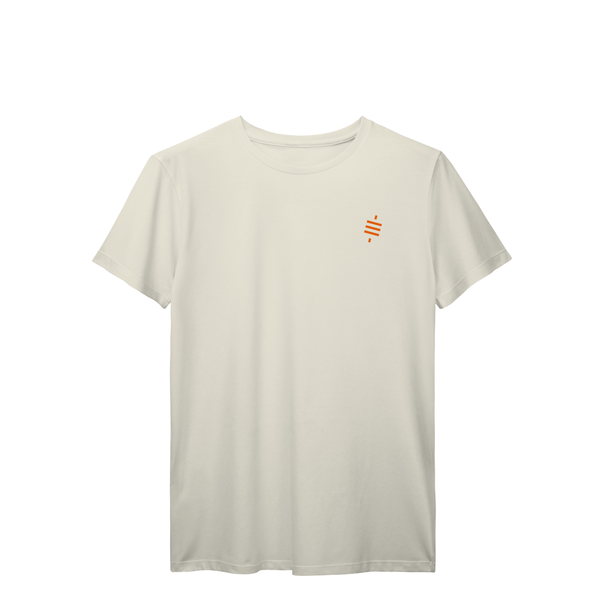 Camiseta Prime Trinity Preta - Estampa Minimalista Símbolo no Peito
