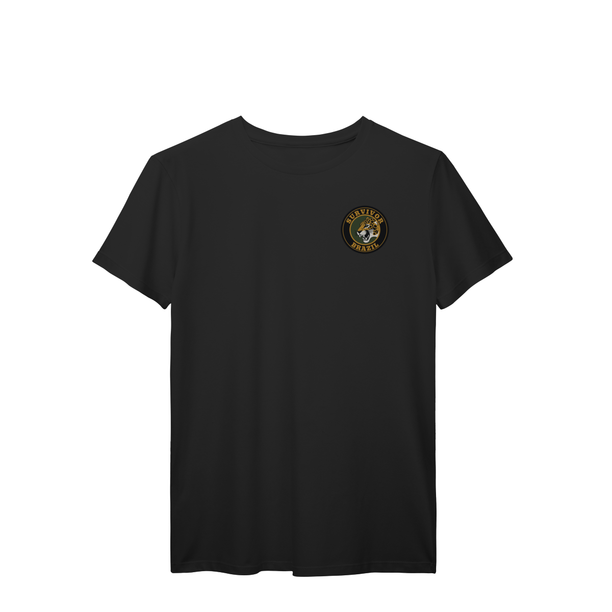 Camiseta Survivor Brasil - Varias cores - Estampa Minimalista Símbolo no Peito