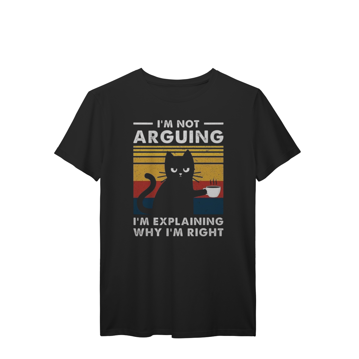 CAMISETA CAT I'M NOT ARGUING