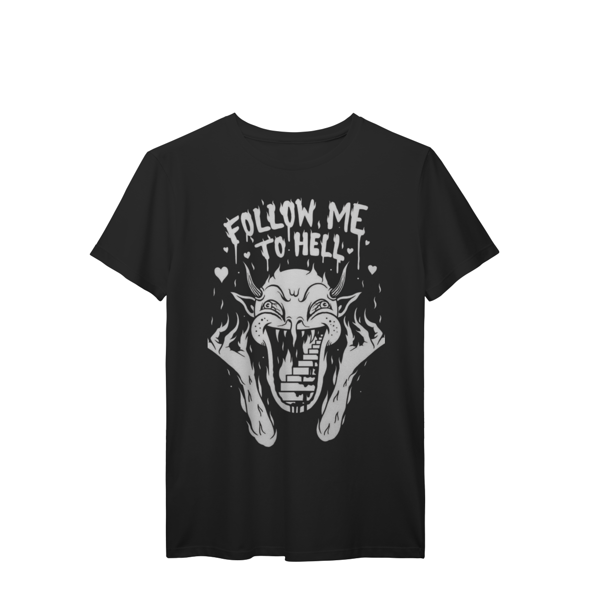 CAMISETA FOLLOW ME TO HELL