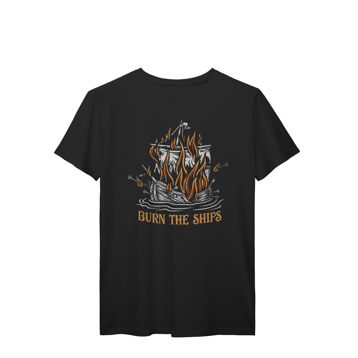 CAMISETA BURN THE SHIPS