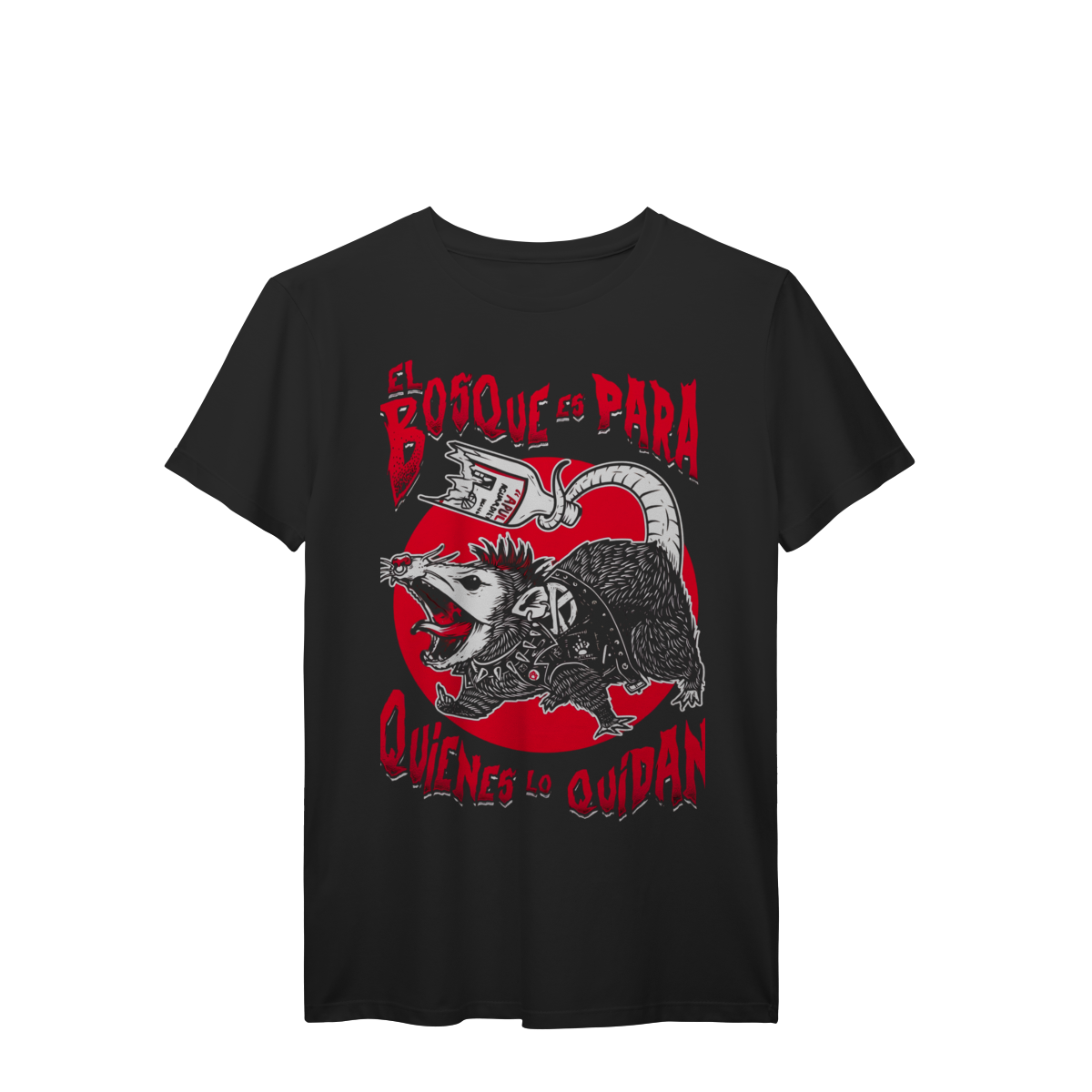 CAMISA EL BOSQUE ES PARA QUIENOS LO QUIDAN