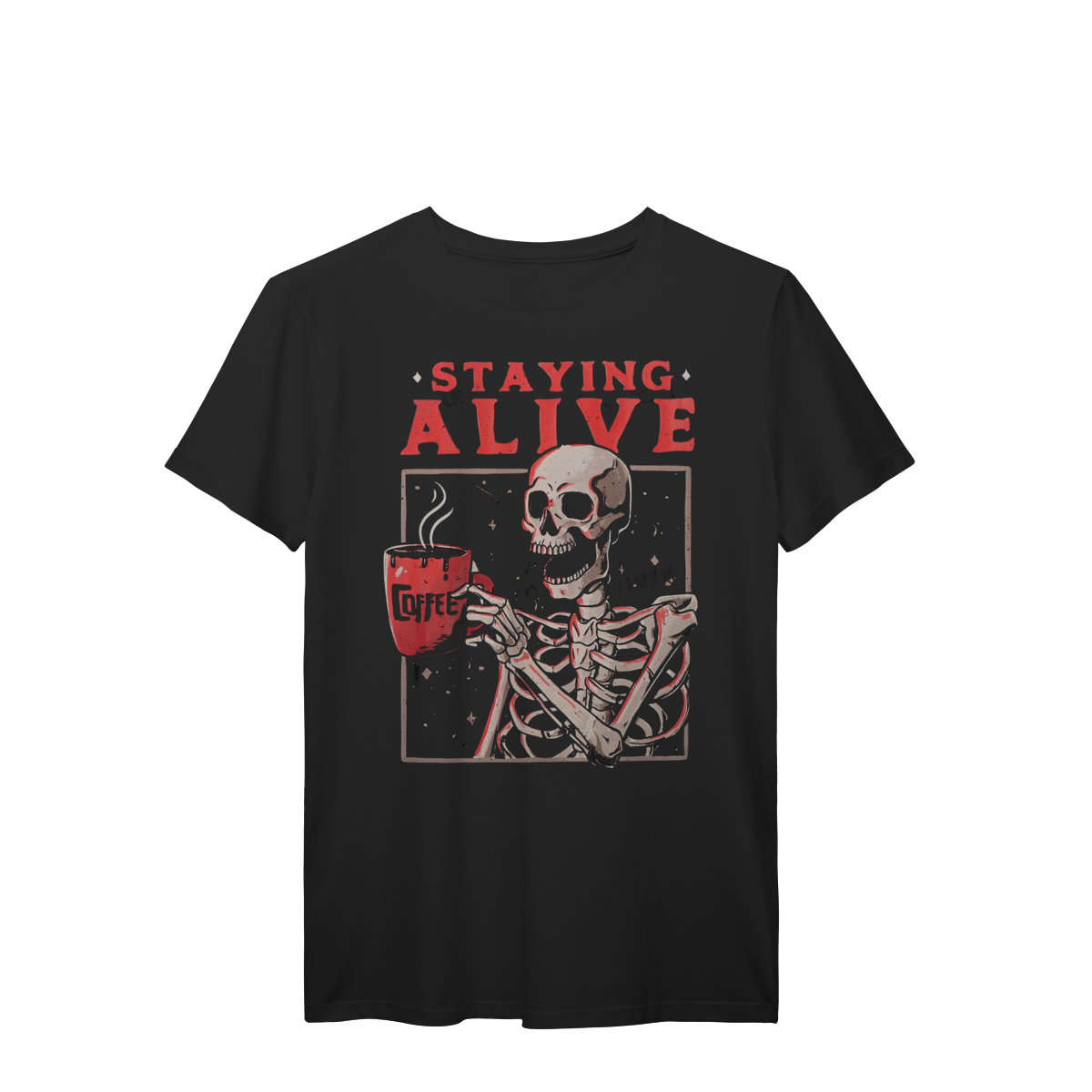 CAMISETA STAYING ALIVE
