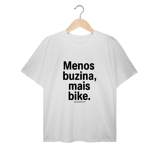 Menos Buzina T-Shirt Plus Size