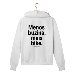 Nome do produto Menos Buzina Moletom Prime Com Zíper