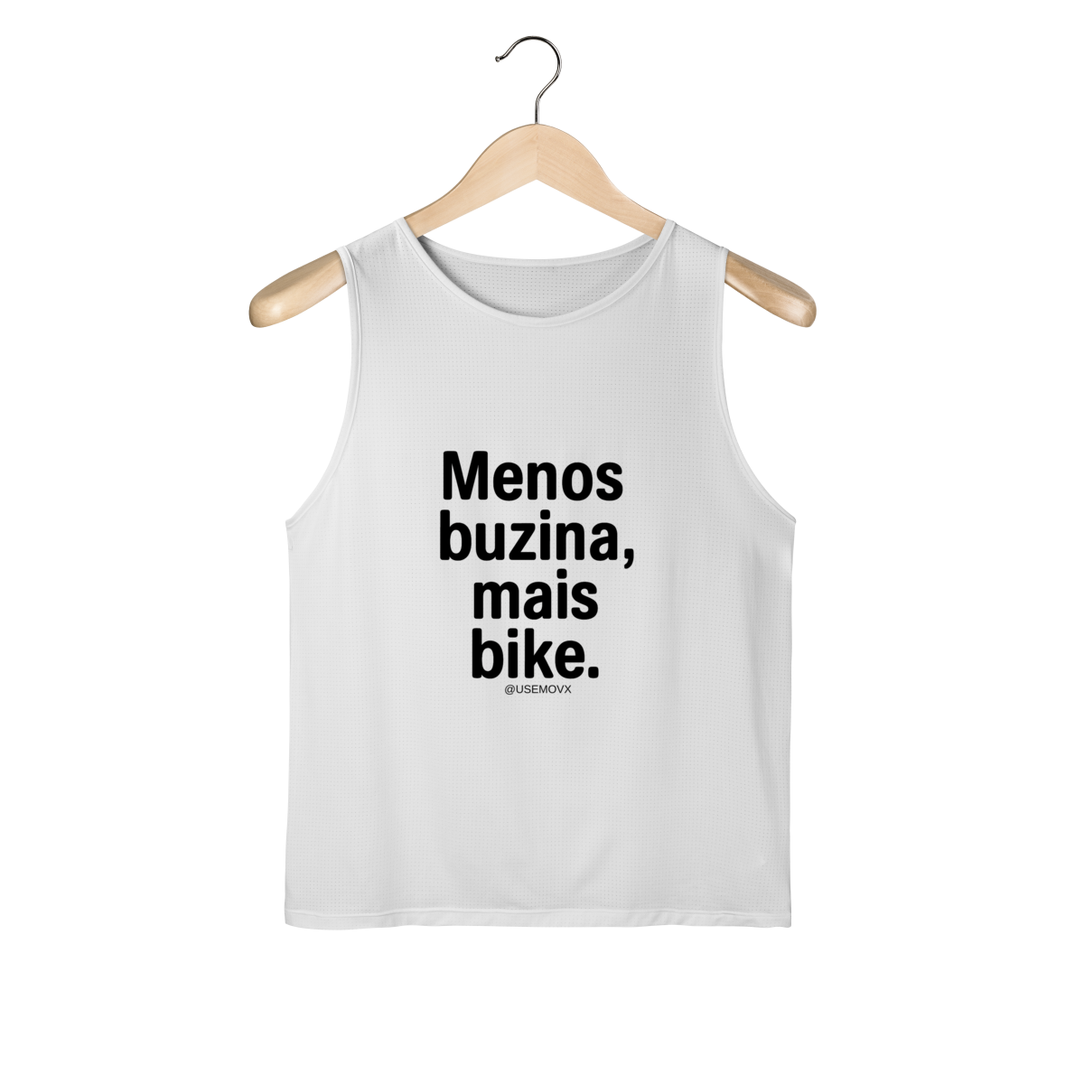 Nome do produto: Menos Buzina Regata Masc Sport Dry UV