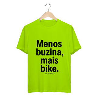 Nome do produto Menos Buzina Camiseta Sport Dry UV