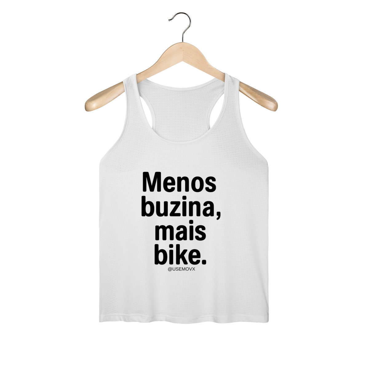 Nome do produto: Menos Buzina Regata Fem Sportv Dry UV